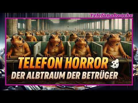 Callcenter Scamanruf - Albtraum am Telefonat über 'ne Stunde – Die dunkle Seite der Betrüger 👻