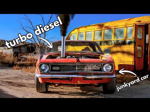 Diesel Swapping An Abandoned 1968 Chevy Camaro