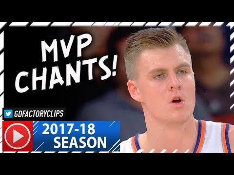 Kristaps Porzingis CRAZY Full Highlights vs Suns (2017.11.03) - 37 Pts, 7 Reb, MVP Chants!