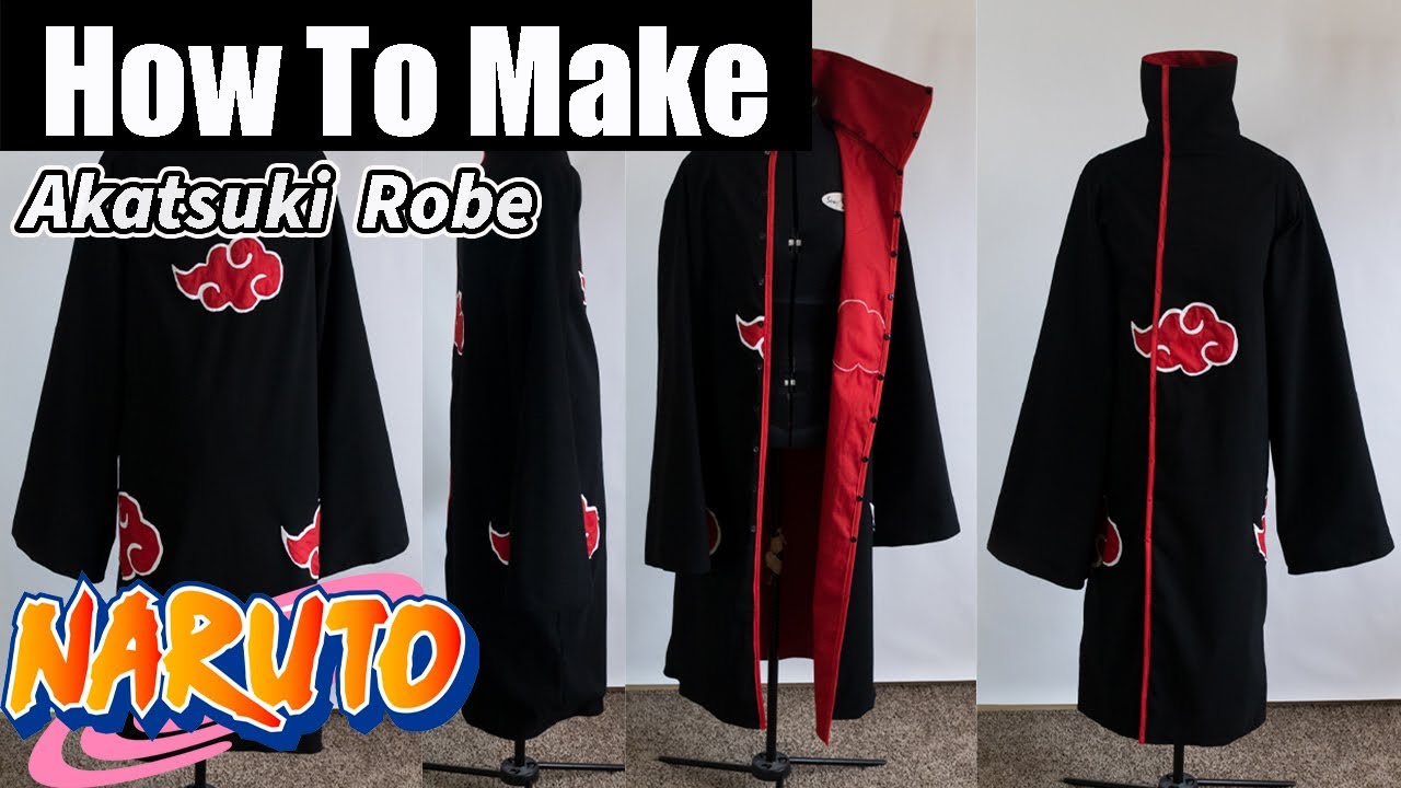 COSPLAY SEWING TUTORIAL: Akatsuki Robe from Naruto