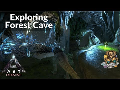 ARK Extinction Ep39 - Exploring The Forest Cave
