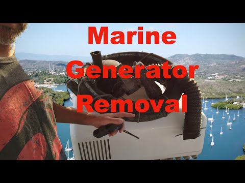 Boat Preps: Removal of our NEXT-GEN Diesel Generator