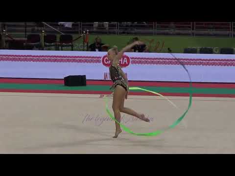 Alma PEDERSEN (DEN) ribbon - 2022 worlds Sofia Qualifs