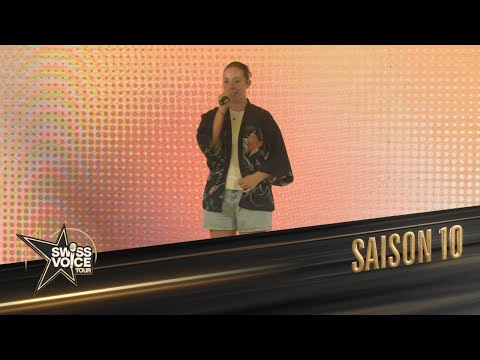 Zoe 14 ans - Swiss Voice Tour 2025, Prilly Centre