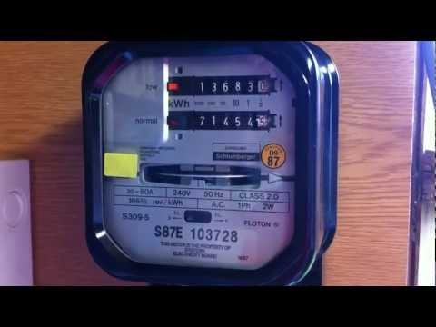 Sangamo Schlumberger S309.5 Duel rate meter