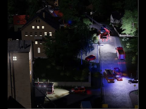 Feuer in der Gerichtsmedizin Stappenbach |LS19| Blaulicht