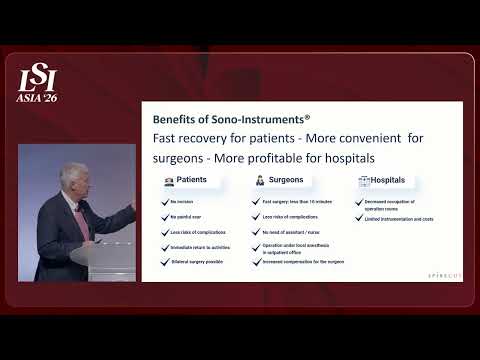 Frederic Schuind, Spirecut AG - International Medical Technology & Diagnostics Expo | LSI Asia '26