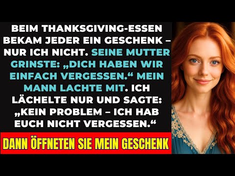 An Thanksgiving bekam ich kein Geschenk – und mein Mann lachte dazu