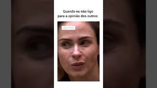 Opinião dos outros = nada né @anapaularenault #bemdireta