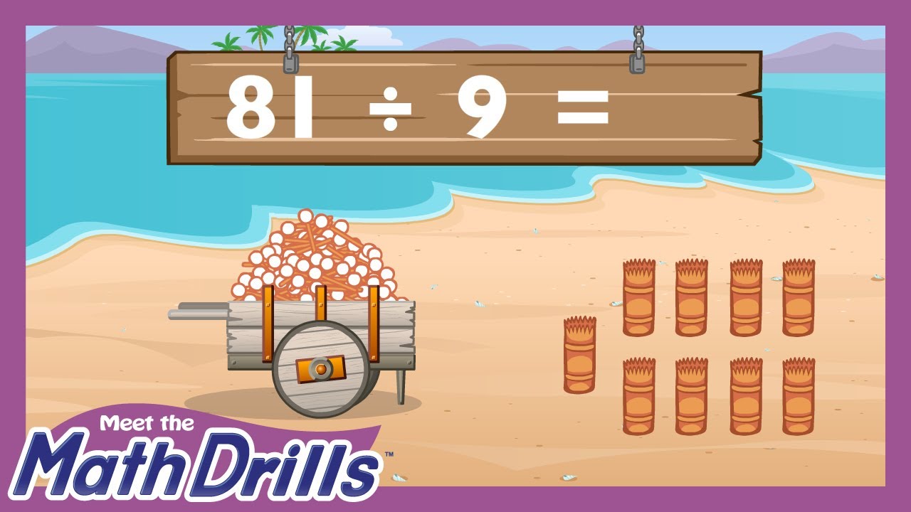Meet the Math Drills - Division (FULL MOVIE) | Preschool Prep Company