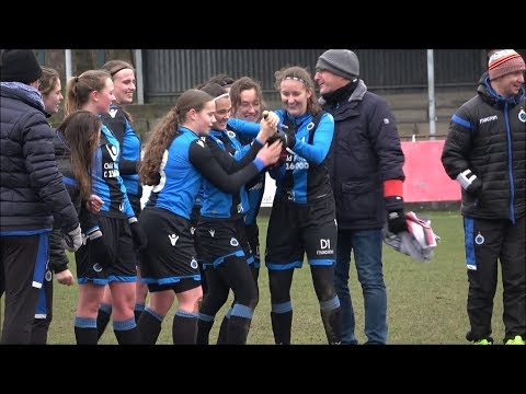 Club Brugge Vrouwen-KSKV Zwevezele 3-1, 17-03-2018