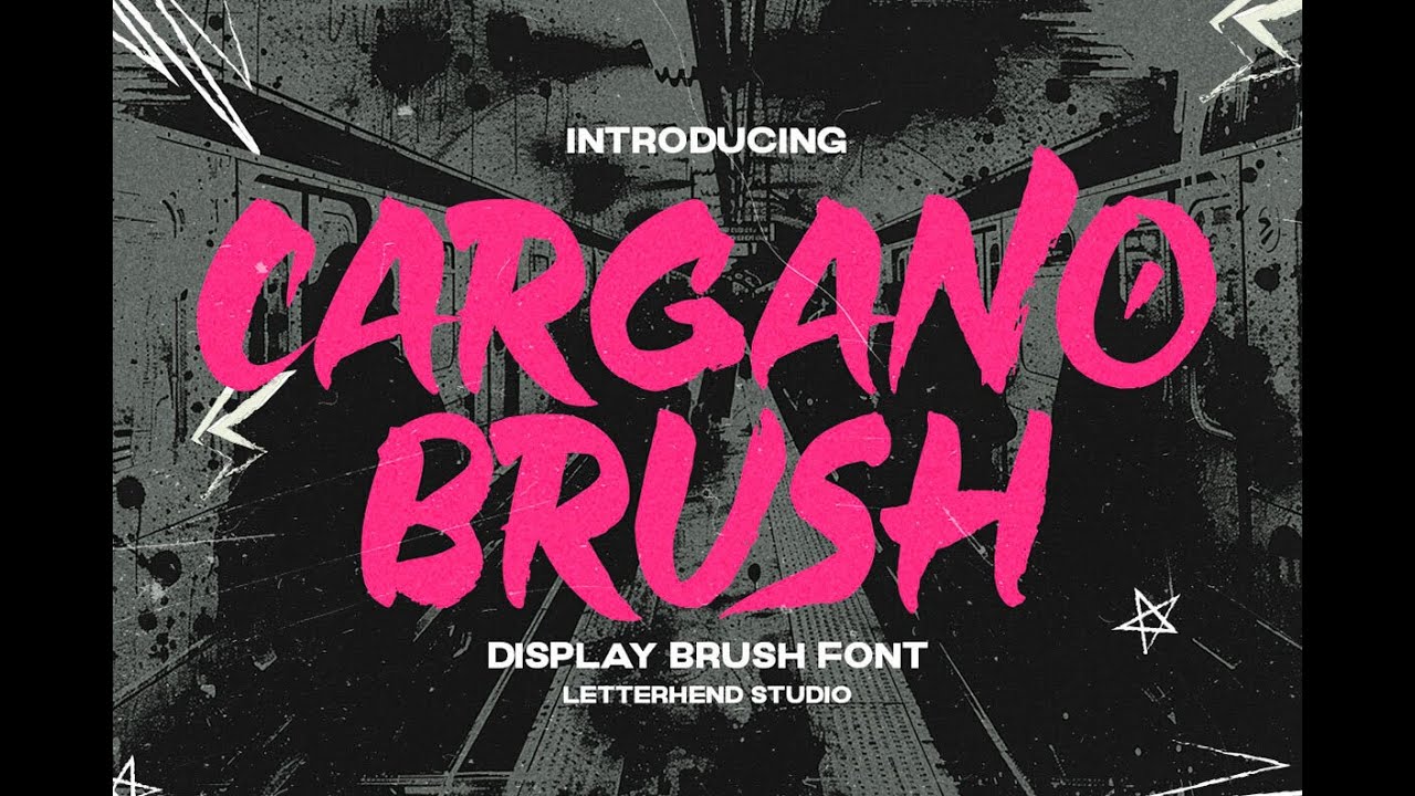 Cargano Brush Font Download