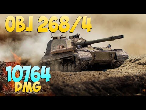 Obj 268/4 - 7 Frags 10.7K Damage - Stupid end! - World Of Tanks