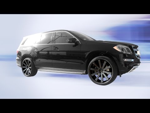 24x10 Gianelle Santo S22 Wheels on 2013 Mercedes-Benz GL-450 4Matic SUV