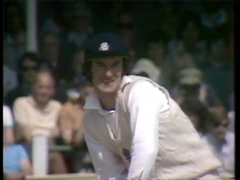 ALAN KNOTT 135 ENGLAND v AUSTRALIA 3rd TEST MATCH DAYS 2 & 3 TRENT BRIDGE JULY 29 & 30 1977
