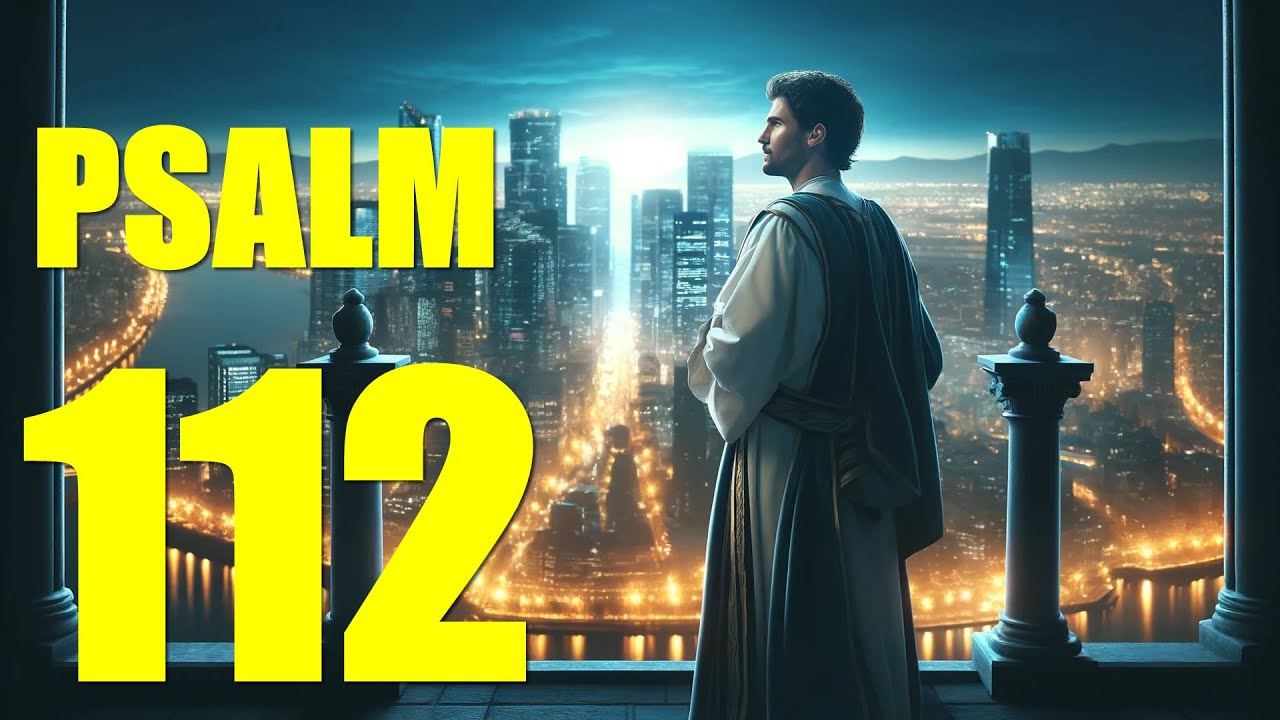 Psalm 112 Reading:  Blessed is He who Fears the Lord (With words - KJV)