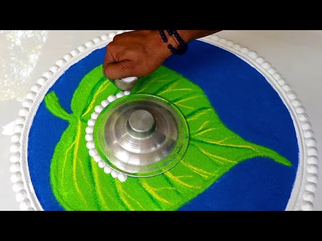 Tamil new year rangoli design by jeet rangoli