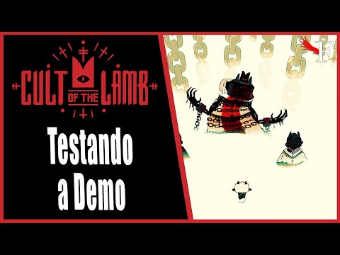 MUITO HYPE pra esse Game - Cult of the Lamb(Demo) - #1 PTBR