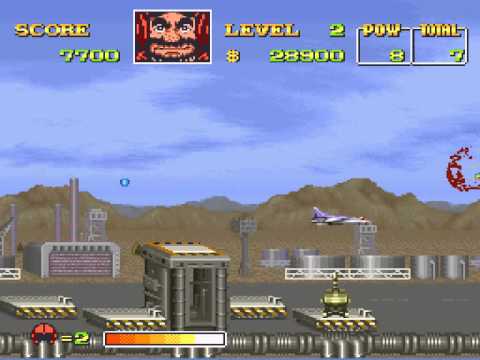 U.N Squadron - 01 - Front Line Base (SNES)