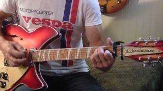 Johnny Marr/Billy Bragg: "Greetings to the New Brunette" (lesson; 12 string part)