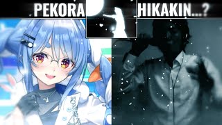 【動画版】兎田ぺこら vs HIKAKIN…? ボイパ対決 Bad Apple!!