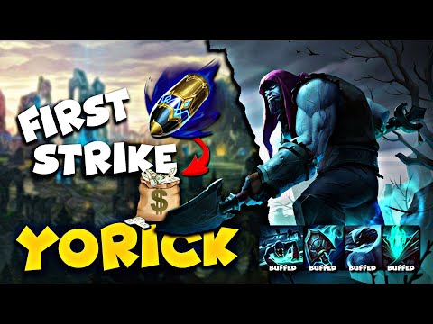 IS THIS THE BETTER BUILD AFTER BUFFS? ⏐ FIRST STRIKE YORICK S14