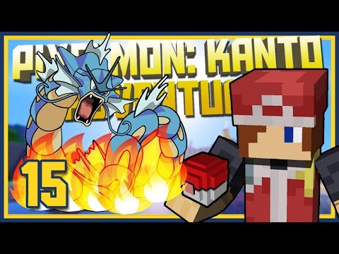 FLAMING GYARADOS | Minecraft: Pixelmon Kanto Adventures w/ Materwelonz Pt. 15