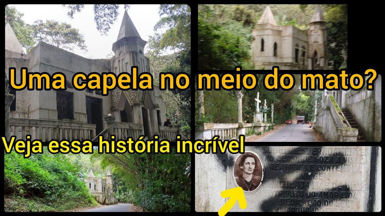 O QUE TEM POR TRÁS DESSA  CAPELA NO MEIO DO NADA EM PACOTÍ?