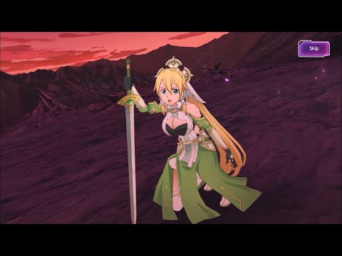 Sword art online Alicization Rising Steel Active Link Leafa’s incarnate