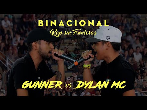 GUNNER vs DYLAN MC | BINACIONAL | EL CLUB DEL VERSO | RAP SIN FRONTERAS | 16VOS