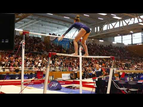 Noémie Pages - Finale barres junior - Championnat de France elite 2023