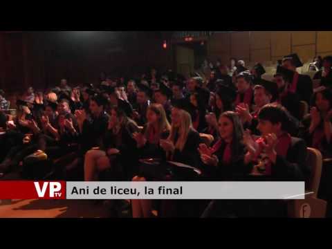 Ani de liceu, la final