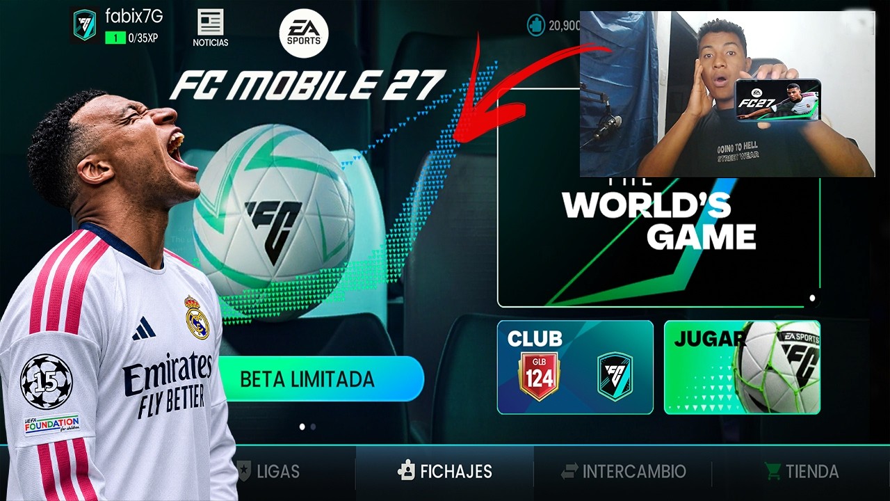 😲 YA SALIO! EL NUEVO FC 27 MOBILE, PRIMERAS IMPRESIONES 🔥