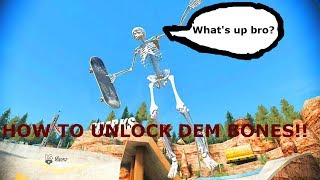 How To Unlock Dem Bones In Skate 3!!