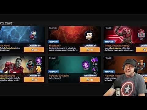 More g20s! - Annihilation Raid: Omega - Offer Review (kinda) - MARVEL Strike Force - MSF