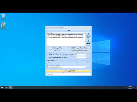 BMP To MP4 Converter Software