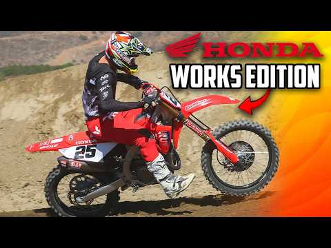 2025 Honda CRF250R Works Edition First Ride - Is It Worth It?? - Cycle News