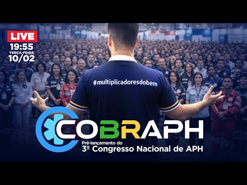 Pré-lançamento do 3ª Congresso Brasileiro de APH + Encontro Nacional dos Instrutores iBRAPH