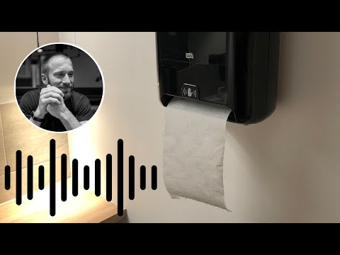 Hand towel dispenser sound effect. Royalty free, sound effects. 320 kbps.