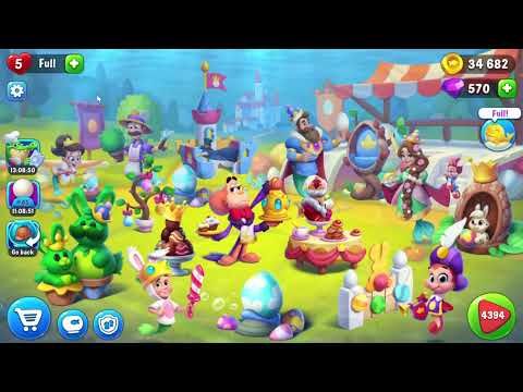 Fishdom 4394 Hard Level - NO BooSTERS