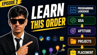 PLACEMENT ROADMAP | WHAT TO LEARN FIRST, SECOND & THIRD (DON'T WASTE YOUR TIME ⏱️ )