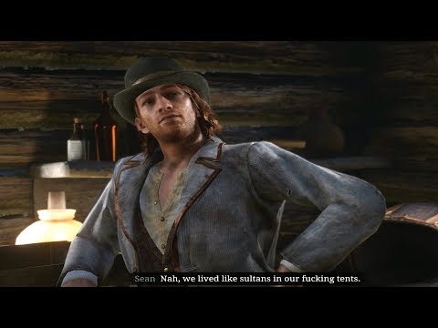 Red Dead Redemption 2 Online - Meeting Sean Cutscene