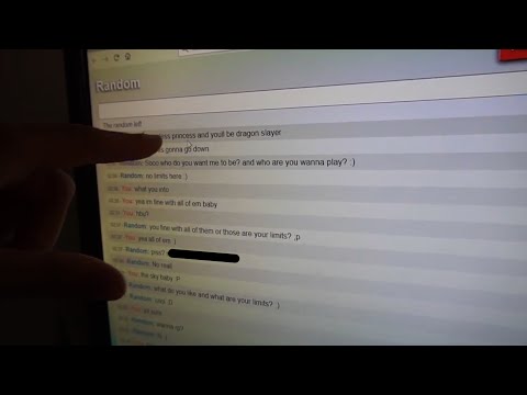 chatting with predators on the dark web