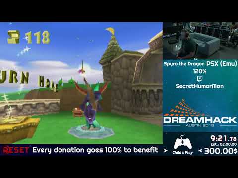 NoReset x DreamHack Austin 2018 - Spyro the Dragon by SecretHumorMan