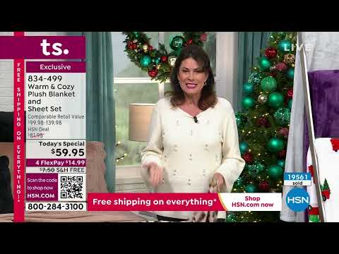 HSN | Cozy Gifts For The Home 10.08.2023 - 04 PM