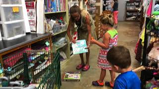 Back-to-school shopping at the Ann Arbor PTO Thrift Shop