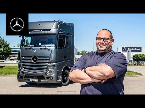 Odbiór nowego Actrosa Edition 2 w Wörth | Mercedes-Benz Trucks