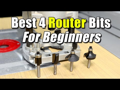 Best 4 Router Bits For Beginners