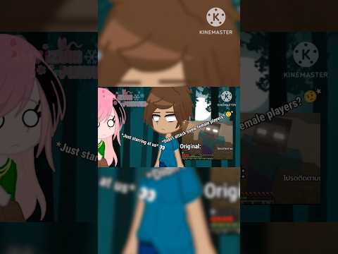 [🟩🟫] What does Herobrine wants? (Ft.@BloomyCali) #gacha #minecraft #monsterschool #gachanebula