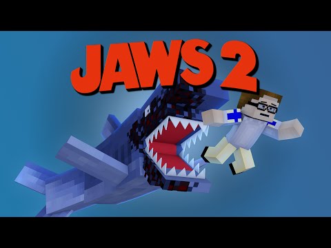 Minecraft Parody - JAWS 2! - (Minecraft Animation)